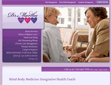 Tablet Screenshot of drmarthawatson.com